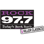 97.7 ROCK logo