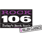 106.7 ROCK logo