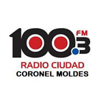 RADIO CIUDAD CORONEL MOLDES - FM 100.3 logo