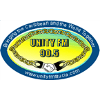 Unity fm Stlucia logo