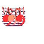 We FM WEFM Broadcasting logo