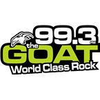 99.3 The GOAT logo