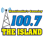 Island 100.7 logo