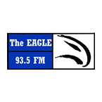 The Eagle 93.5 logo