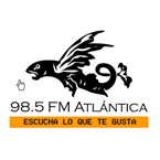 98.5 FM Atlántica logo