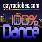 Gayradiobec 100% dance logo