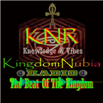 KNR KingdomNubia Radio "The Beat Of The Kingdom" logo