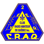 VE2RQR 146,610MHz Répéteur du Club Radio Amateur de Québec Inc. logo