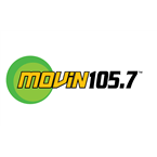 Movin' 105.7 logo