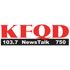Newstalk 750 103.7 KFQD logo