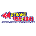 Rewind 92.5 & 104.1 logo