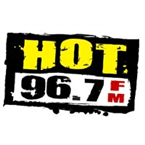 Hot 96.7 logo