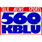 560 KBLU logo