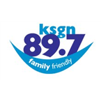 89.7 KSGN logo