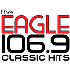 106.9 The Eagle logo