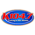 K104.7 logo