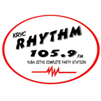 Rhythm 105.9 logo