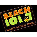 The Beach 101.7 logo