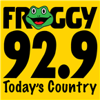 Froggy 92.9 logo