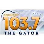 103.7 the Gator logo