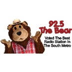 The Bear 92.5 logo