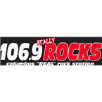106.9 Rocks logo