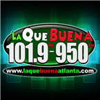 La Que Buena 101.9 y 87.7 logo