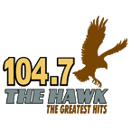 104.7 The Hawk WTHG-FM logo