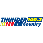 Thunder Country 100.3 logo