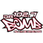 102.7 Da Bomb logo