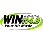 WIN 104.9 logo