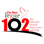 Rejoice 102.3 logo