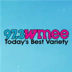 97.3 WMEE logo