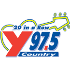 97.5 Y Country logo