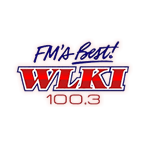 FM's Best! 100.3 WLKI logo