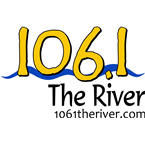 106.1 The River logo