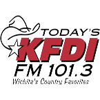 101.3 KFDI logo