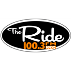 100.3 The Ride logo