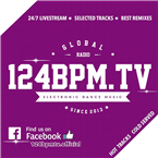 GLOBAL RADIO - 124BPM.TV - ELECTRONIC DANCE MUSIC - LIVE logo