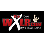 WXLR 104.9 FM logo