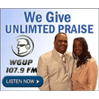 WGUP 107.9 GOSPEL STATION logo