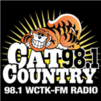 Cat Country 98.1 logo