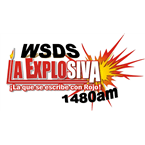 WSDS-1480AM LA EXPLOSIVA RADIO logo
