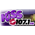 Kiss 107.1 logo