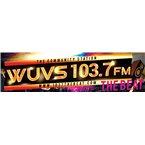 WUVS 103.7 The Beat logo
