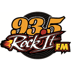 93.5 Rewind FM logo