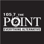 105.7 The Point logo