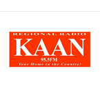 95.5 Regional Radio KAAN logo