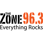 96.3 The Zone logo