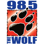 98.5 The Wolf logo